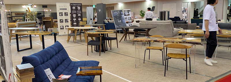 88回家具ショージャパン 一枚板家具2