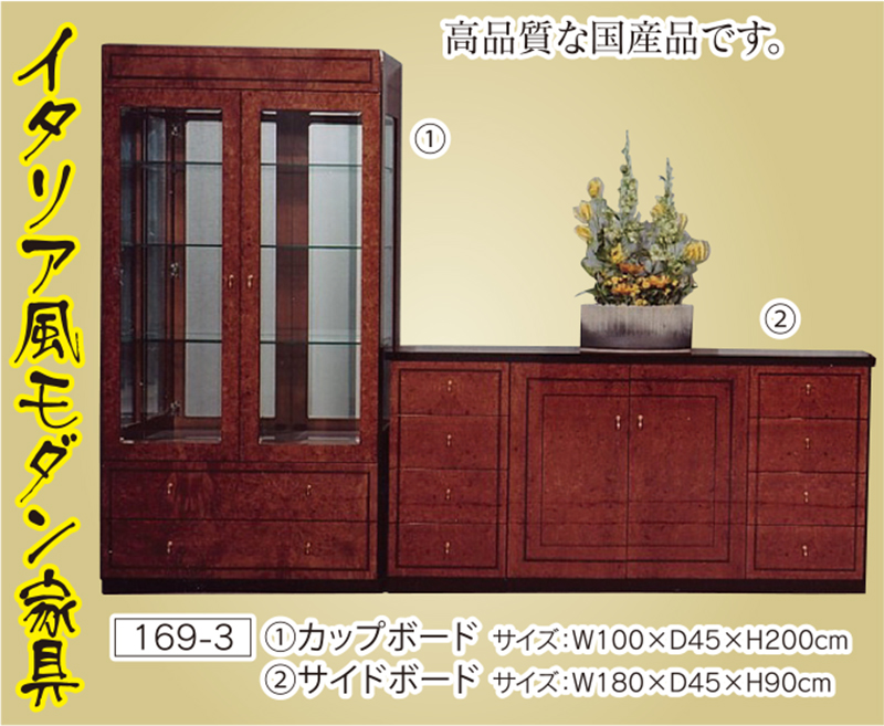 89回家具ショージャパン 英国風クラシック調家具