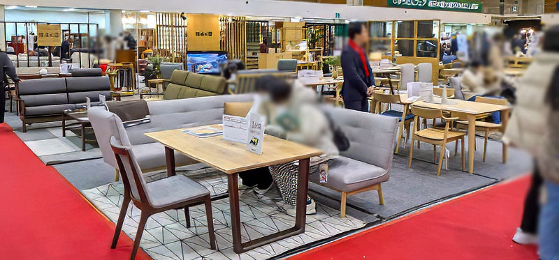 89回家具ショージャパン ダイニングその1