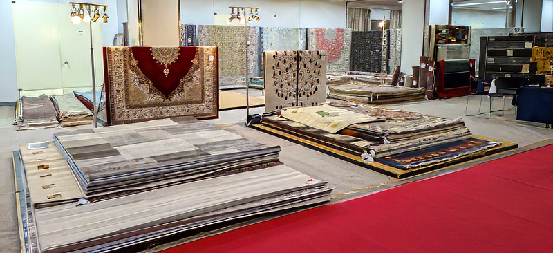 89回家具ショージャパン 同時開催絨毯フェア1